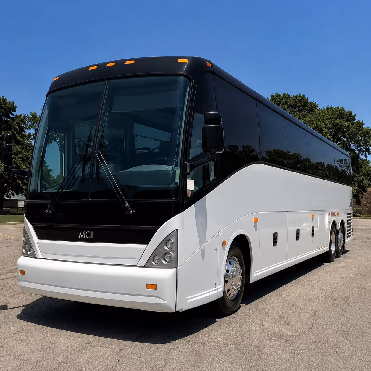 bus rental options for charlotte trips