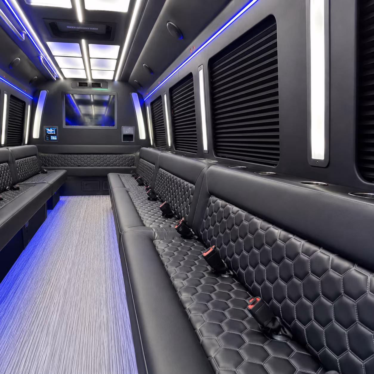 charlotte party bus rentals inside