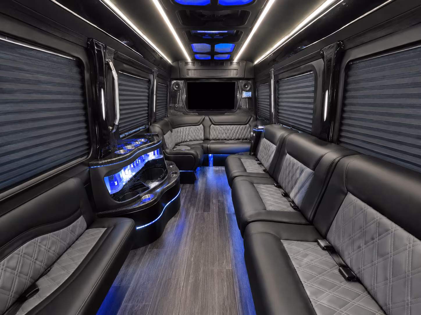 charlotte private event transportation onboard seating